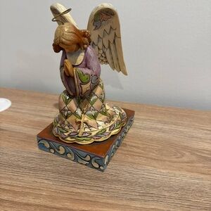 2008 Jim Shore He's Always Listening Angel Kneeling in Prayer Figurine #4013492